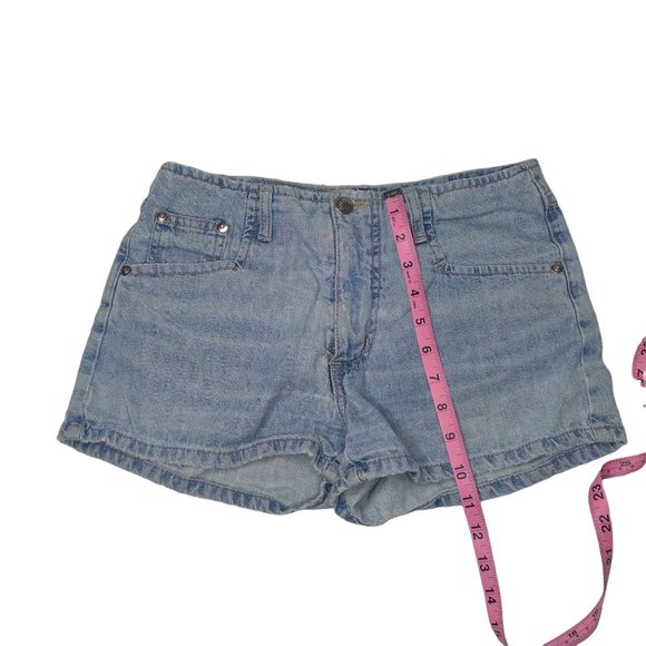 vintage Y2K Paris Blues denim shorts - Picture 8 of 8